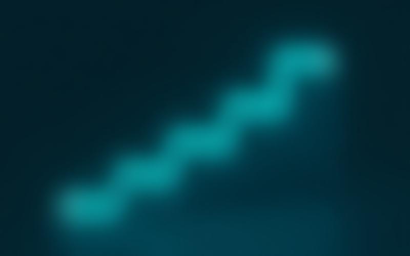 Line graph overlaid on a calendar showing linear vesting schedule and token release dates