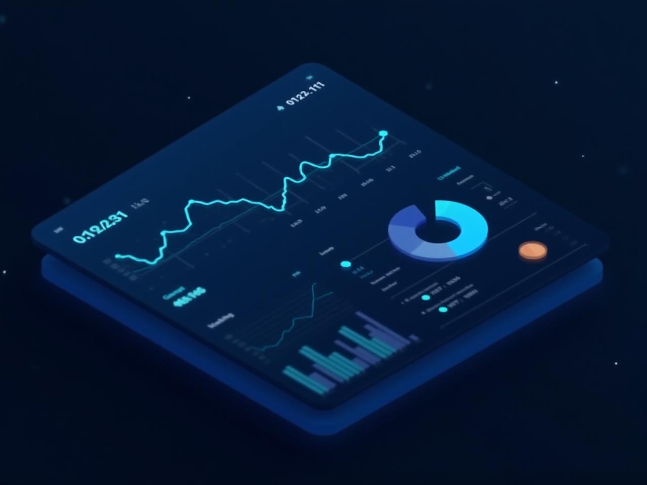 Twilight Launch Tokenomics Dashboard showing market cap, liquidity, and token allocation charts