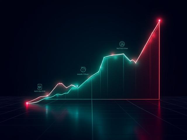 Chart graphic illustrating the IDO price, the launch peak spike, and the subsequent consolidation phase